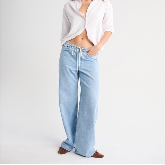 Abercrombie & Fitch low rise ultra loose Jeans - size 30 - Picture 6 of 6